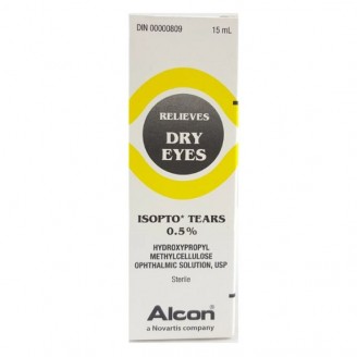 Alcon Isopto Tears 0.5% 15 mL for  Dry Eyes